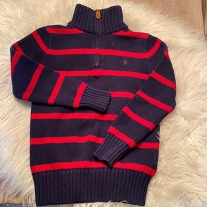 💙❤️Boys Ralph Lauren pullover collared sweater ❤️💙size 7